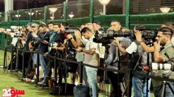 أسود الرافدين في تدريبهم الأخير.. حضور 45 إعلامياً يرفع سقف التوقعات